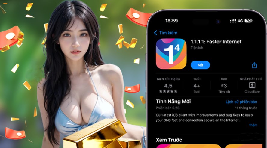 Hình ảnh quảng cáo của lg777 hiển thị nền tảng và các lợi ích